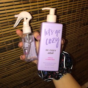 AERIE| 🦋“lets go cozy” body lotion + FREE SPRAY